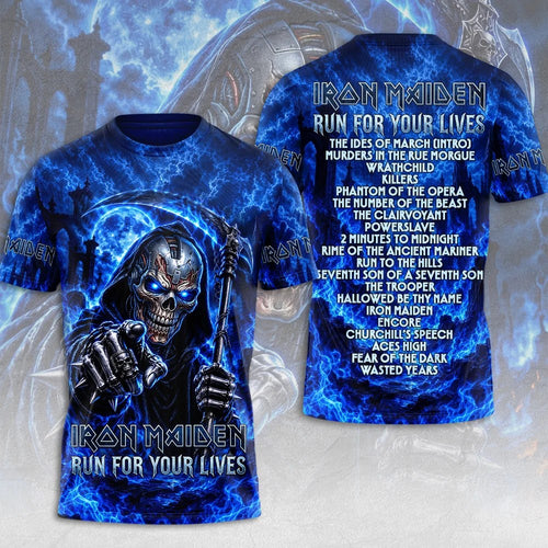 Iron Maiden 2026 World Tour 3D Apparel – TMTHU9450