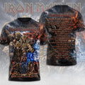 Iron Maiden 2026 World Tour 3D Apparel – TMTHU9566