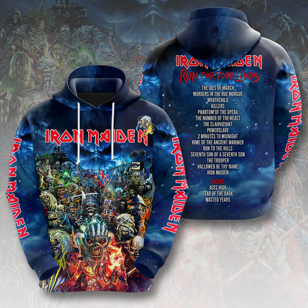 Iron Maiden 2026 World Tour 3D Apparel – HOATT15494