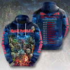 Iron Maiden 2026 World Tour 3D Apparel – HOATT15495