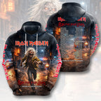 Iron Maiden 2026 World Tour 3D Apparel – HOATT17841