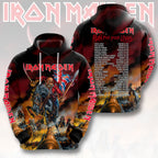 Iron Maiden 2026 World Tour 3D Apparel – HOATT17940
