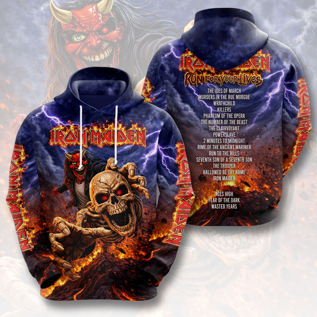Iron Maiden 2026 World Tour 3D Apparel – HOATT17985