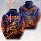 Iron Maiden 2026 World Tour 3D Apparel – HOATT17985