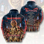 Iron Maiden 2026 World Tour 3D Apparel – HOATT26771