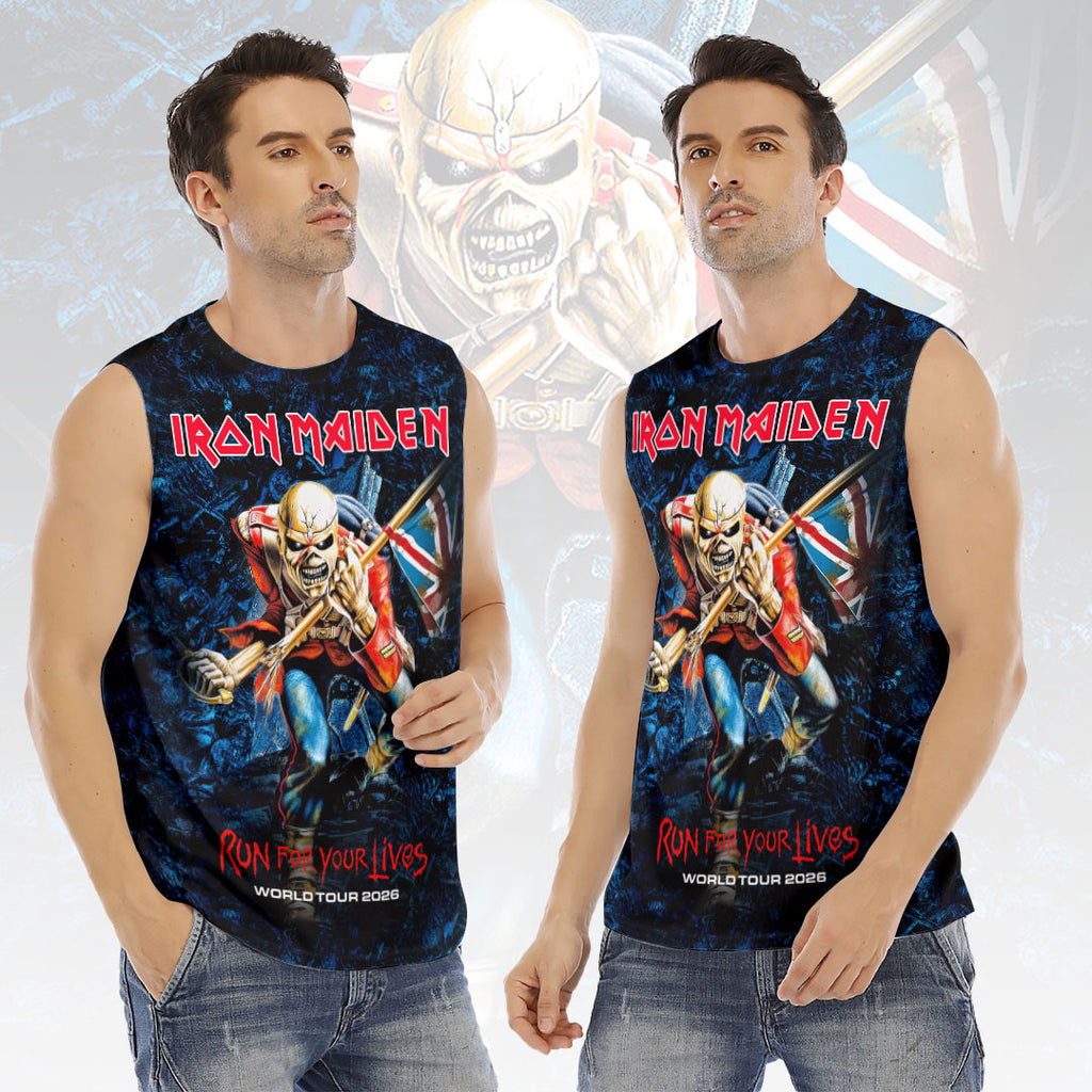 Iron Maiden 2026 World Tour 3D O-neck Tank Top – HOATT17758
