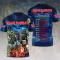 Iron Maiden 2026 World Tour 3D Apparel – HOATT15495