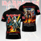 Iron Maiden 2026 World Tour 3D Apparel – HOATT17725
