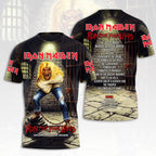 Iron Maiden 2026 World Tour 3D Apparel – HOATT17795