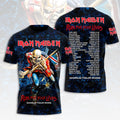 Iron Maiden 2026 World Tour 3D Apparel – HOATT17867