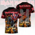 Iron Maiden 2026 World Tour 3D Apparel – HOATT17940
