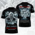 Iron Maiden 2026 World Tour 3D Apparel – HOATT17957