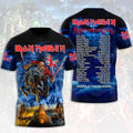 Iron Maiden 2026 World Tour 3D Apparel – HOATT18151
