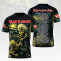 Iron Maiden 2026 World Tour 3D Apparel – HOATT18930