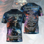 Iron Maiden 2026 World Tour 3D Apparel – HOATT19269