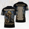Iron Maiden 2026 World Tour 3D Apparel – HOATT19273
