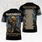 Iron Maiden 2026 World Tour 3D Apparel – HOATT19273