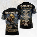 Iron Maiden 2026 World Tour 3D Apparel – HOATT19274