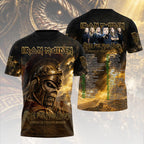 Iron Maiden 2026 World Tour 3D Apparel – HOATT19555