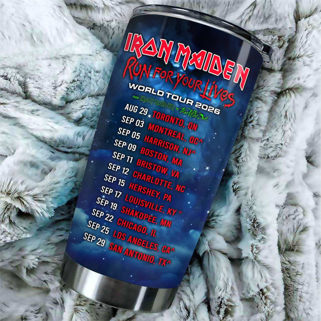 Iron Maiden 2026 World Tour Tumbler Cup – HOATT15739
