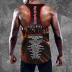 Iron Maiden 2026 World Tour Y-Back Muscle Tank Top – TMTHU5593