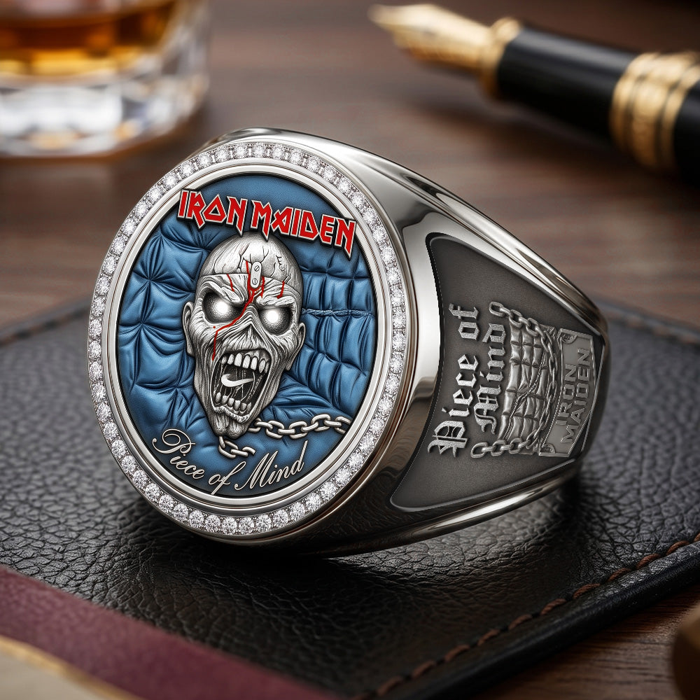 Iron Maiden 3D Engraved Ring – TMTHU7122