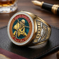 Iron Maiden 3D Engraved Ring – TMTHU7197
