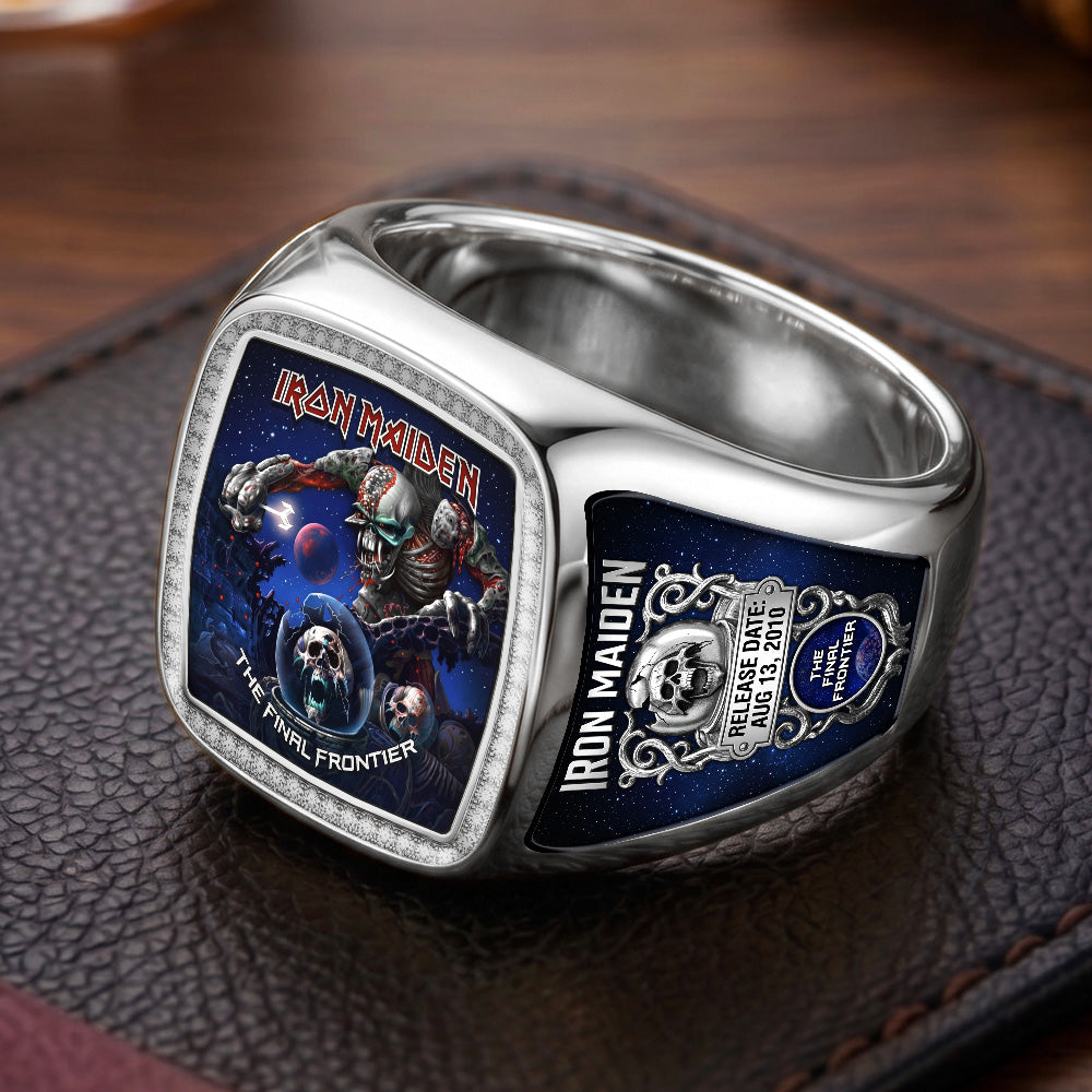 Iron Maiden 3D Engraved Ring – TMTHU7750