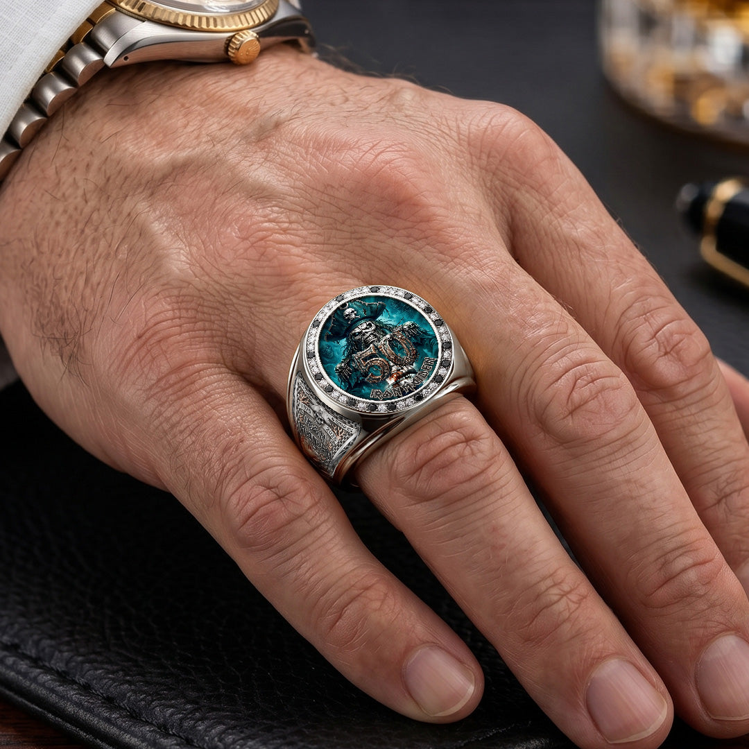 Iron Maiden 3D Engraved Ring – TMTHU8060