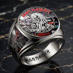Iron Maiden 3D Engraved Ring – HOATT19364