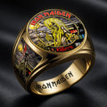 Iron Maiden 3D Engraved Ring – HOATT19364