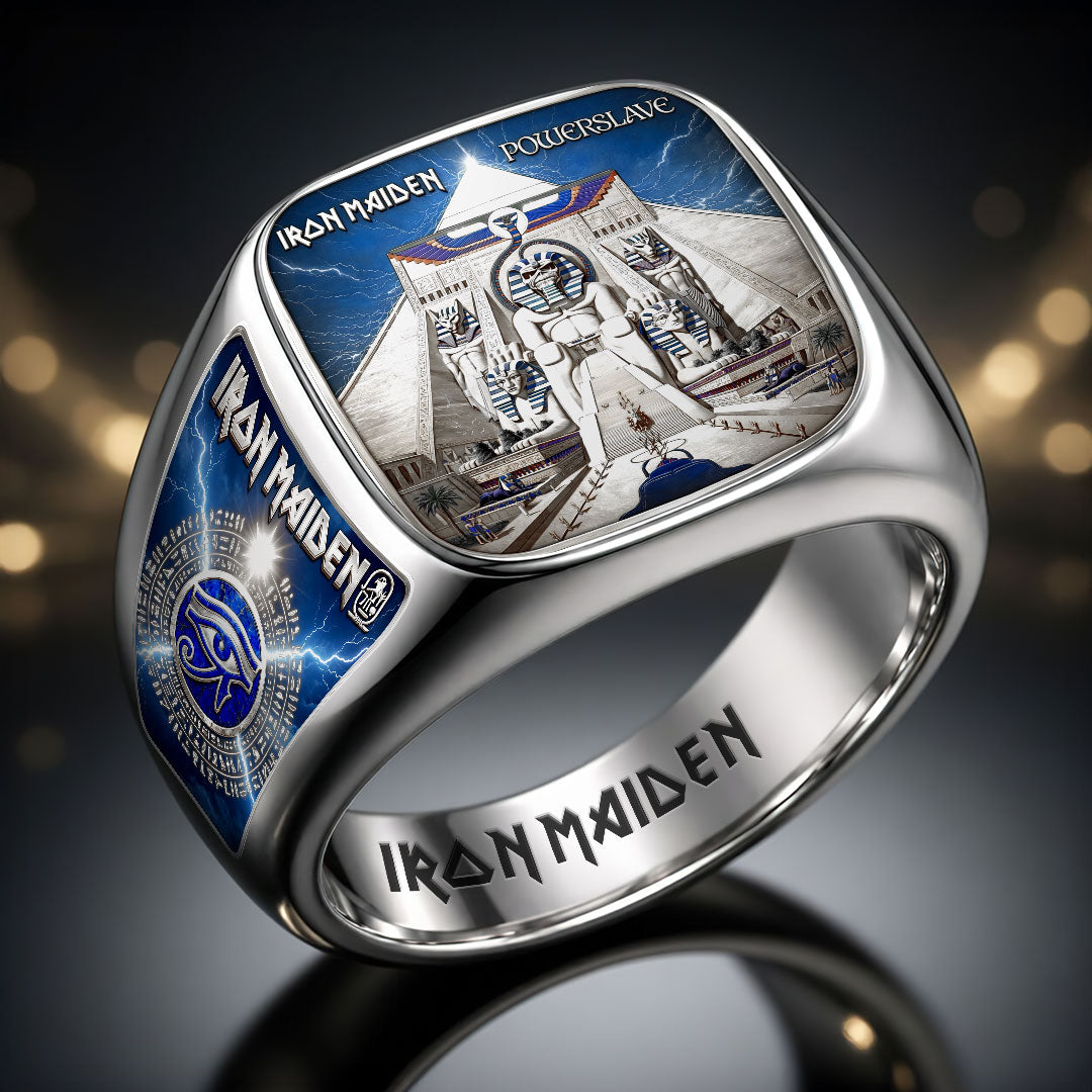 Iron Maiden 3D Engraved Ring – HOATT19368