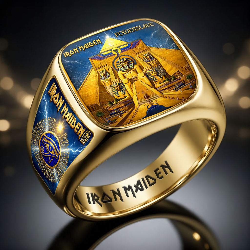Iron Maiden 3D Engraved Ring – HOATT19368