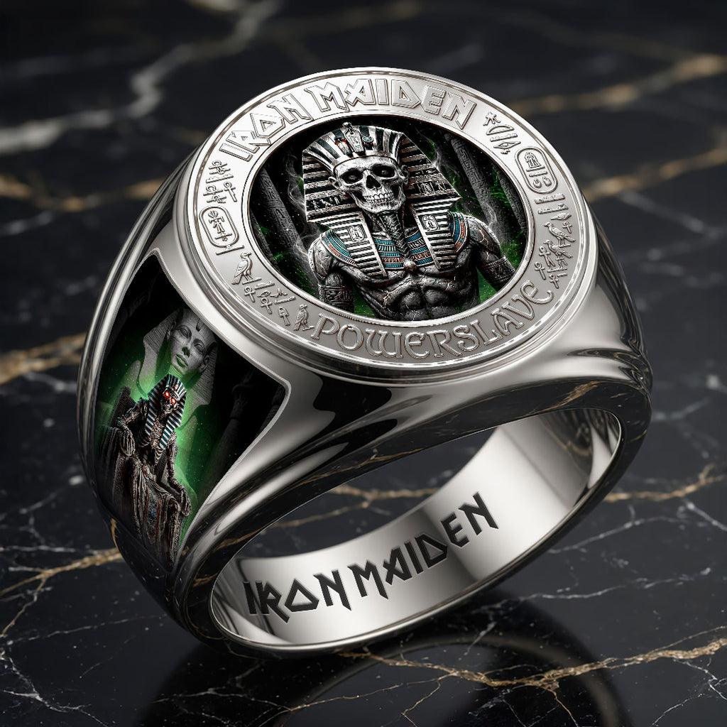 Iron Maiden 3D Engraved Ring – HOATT19521