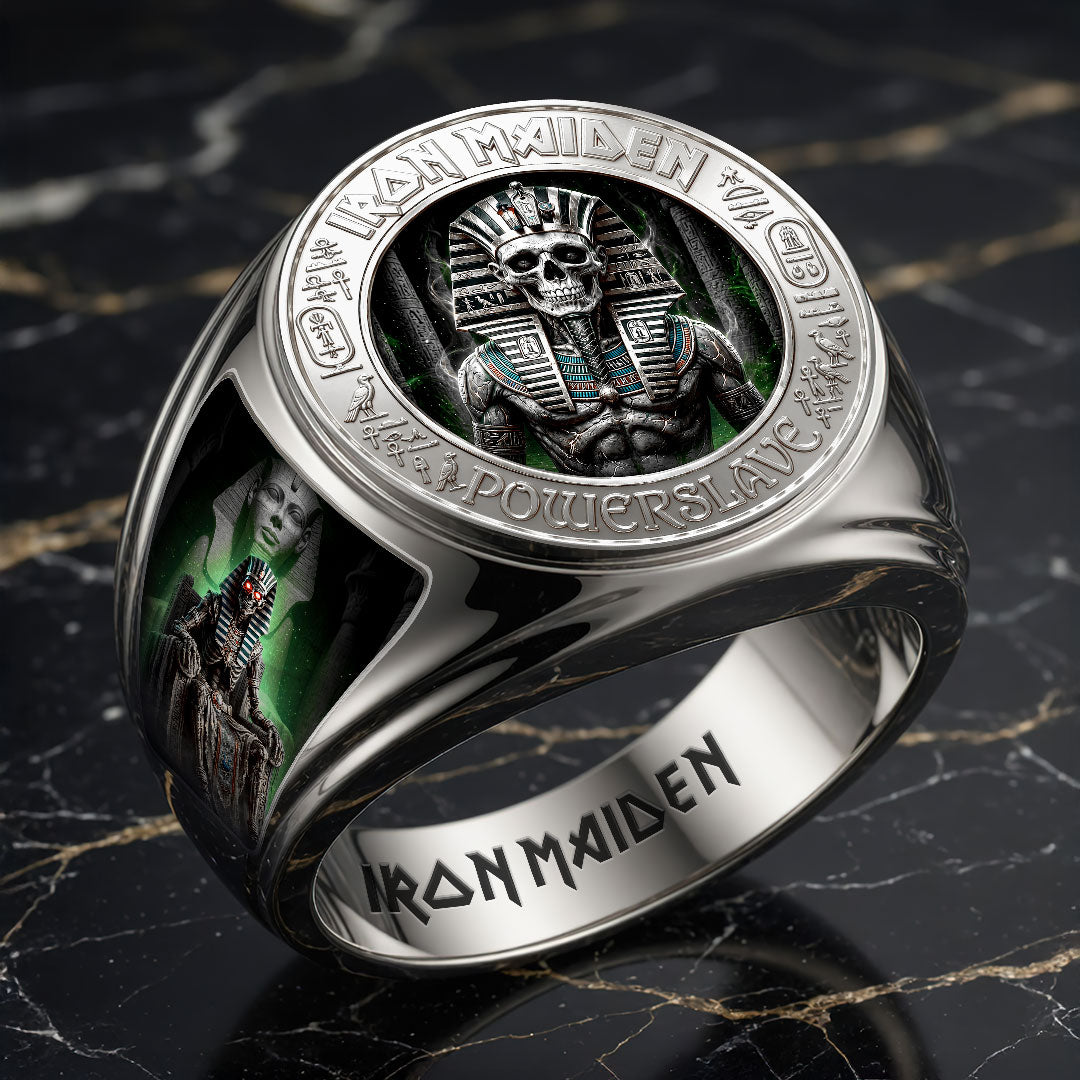 Iron Maiden 3D Engraved Ring – HOATT19521