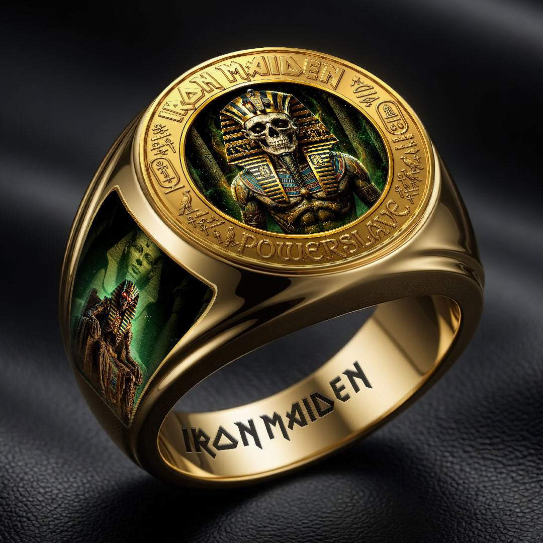 Iron Maiden 3D Engraved Ring – HOATT19521