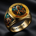 Iron Maiden 3D Engraved Ring – HOATT19529