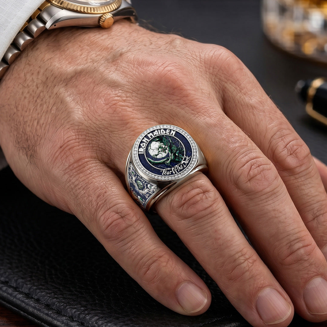 Iron Maiden 3D Engraved Ring – TMTHU7389