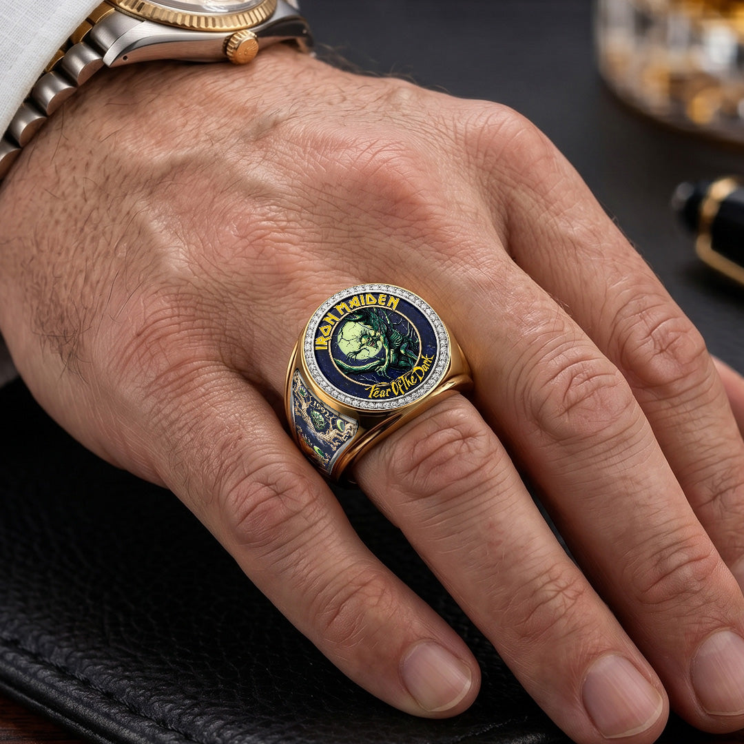 Iron Maiden 3D Engraved Ring – TMTHU7389