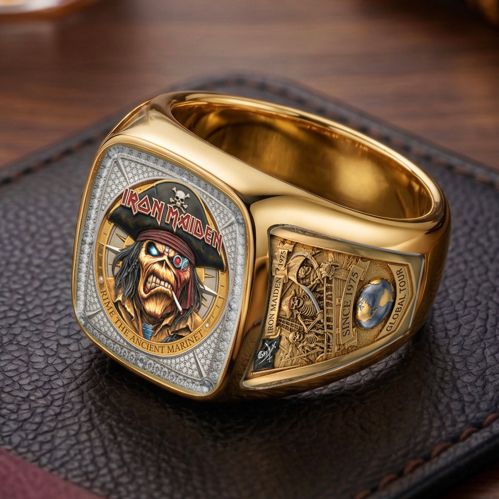 Iron Maiden 3D Engraved Ring – TMTHU7601
