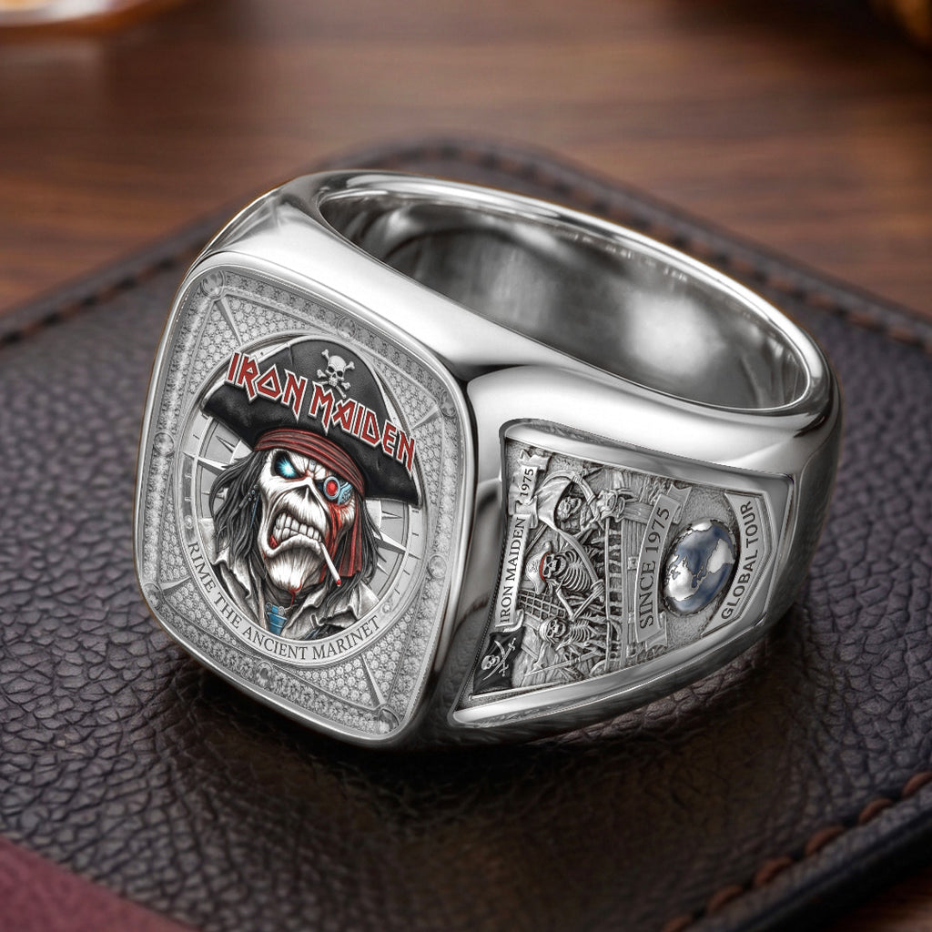 Iron Maiden 3D Engraved Ring – TMTHU7601