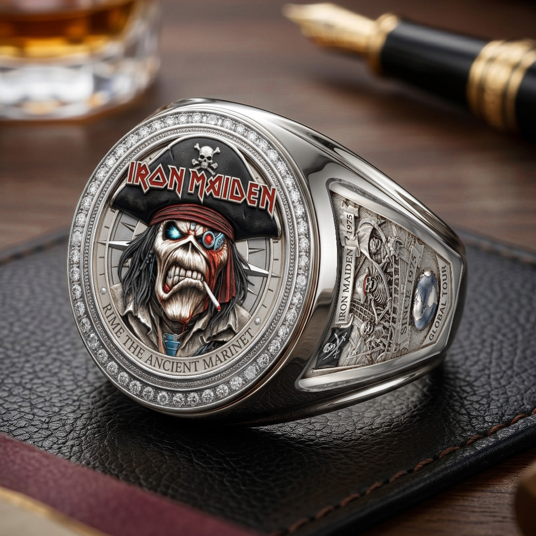 Iron Maiden 3D Engraved Ring – TMTHU7601