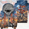 Iron Maiden 3D Fleece Zip Hoodie – HOATT21592