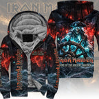 Iron Maiden 3D Fleece Zip Hoodie – TMTHU10234