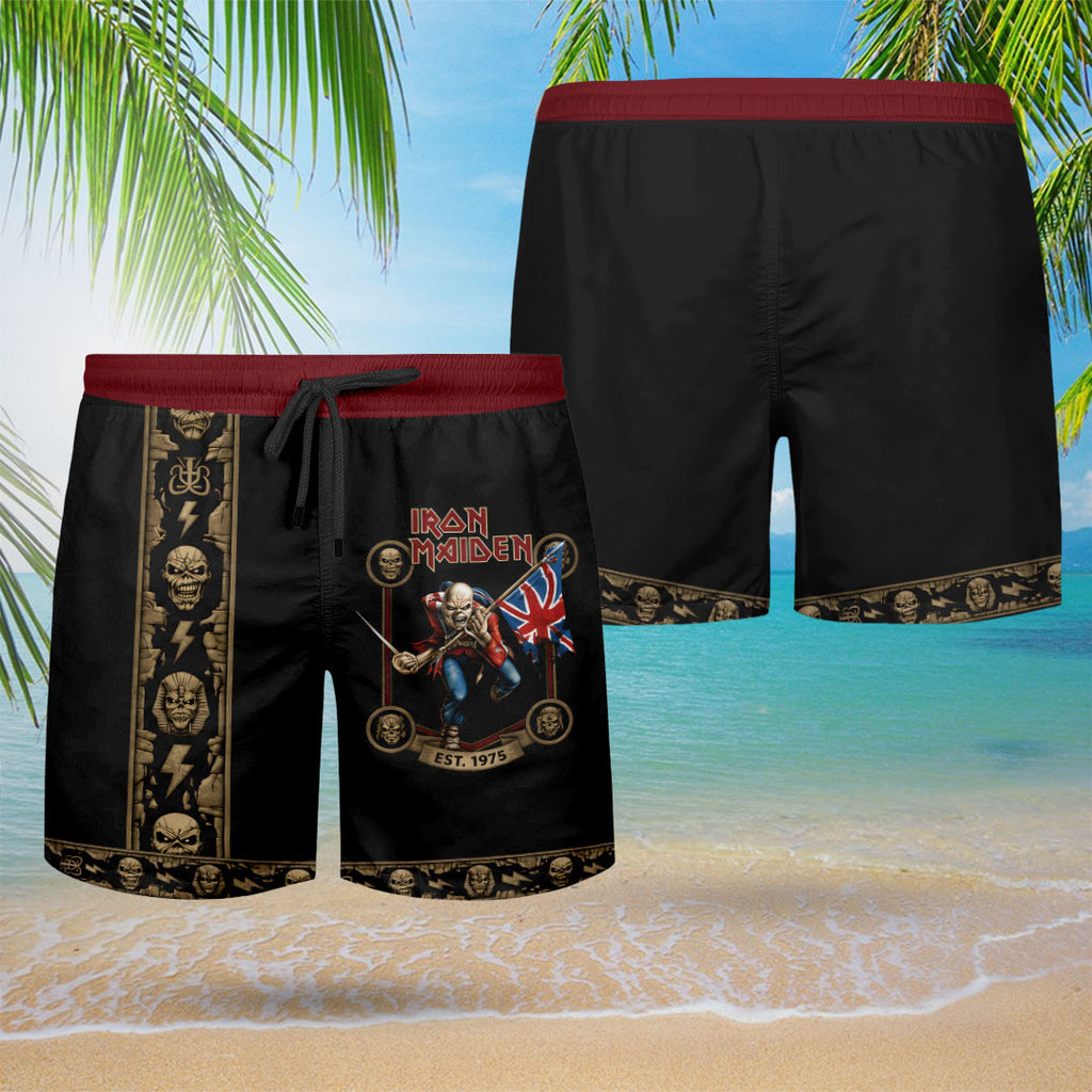 Iron Maiden 3D Hawaiian Apparel – TMTHU7312