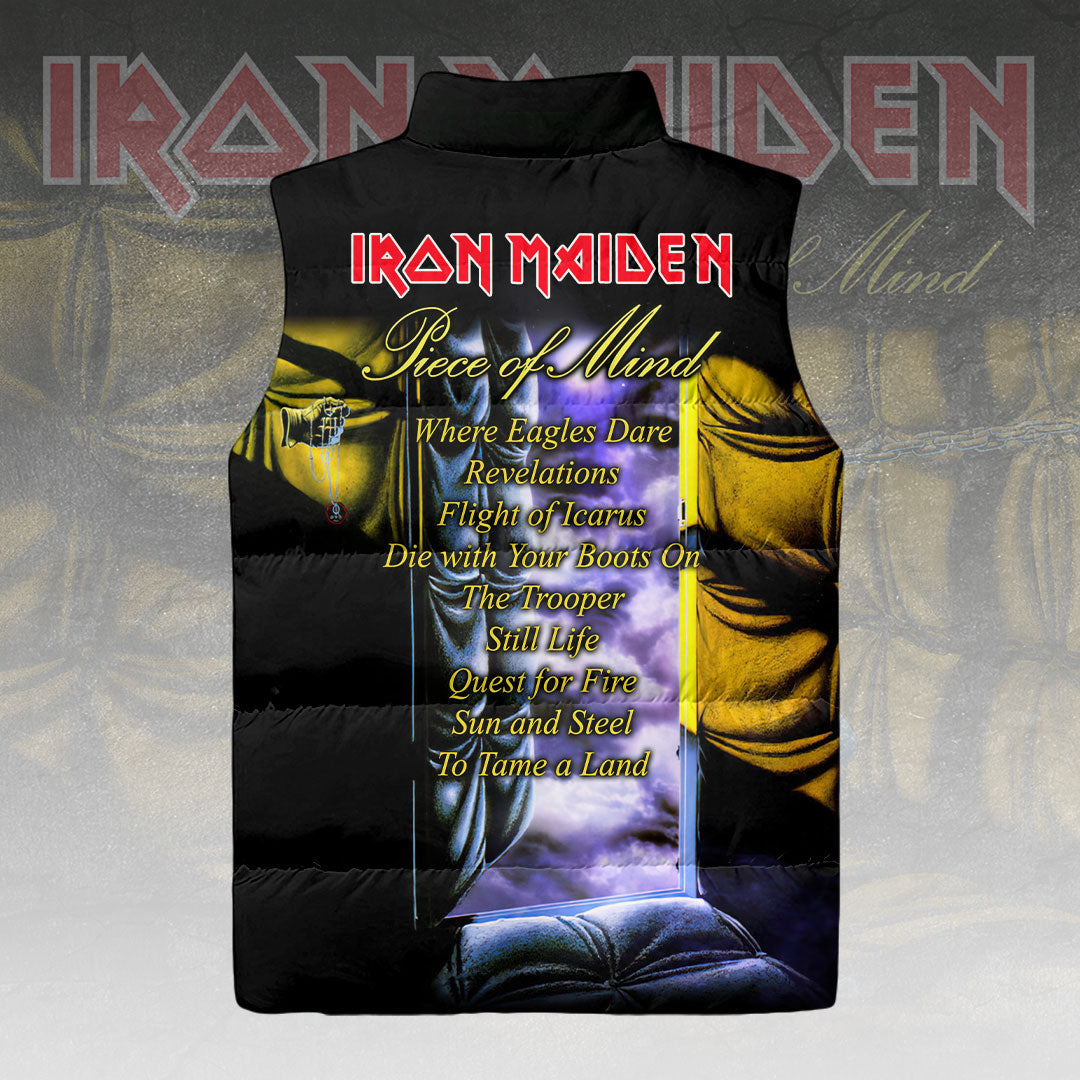 Iron Maiden 3D Sleeveless Down Jacket – HOATT14880