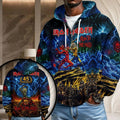 Iron Maiden 3D Unisex Waffle Hoodie – TMTHU9279