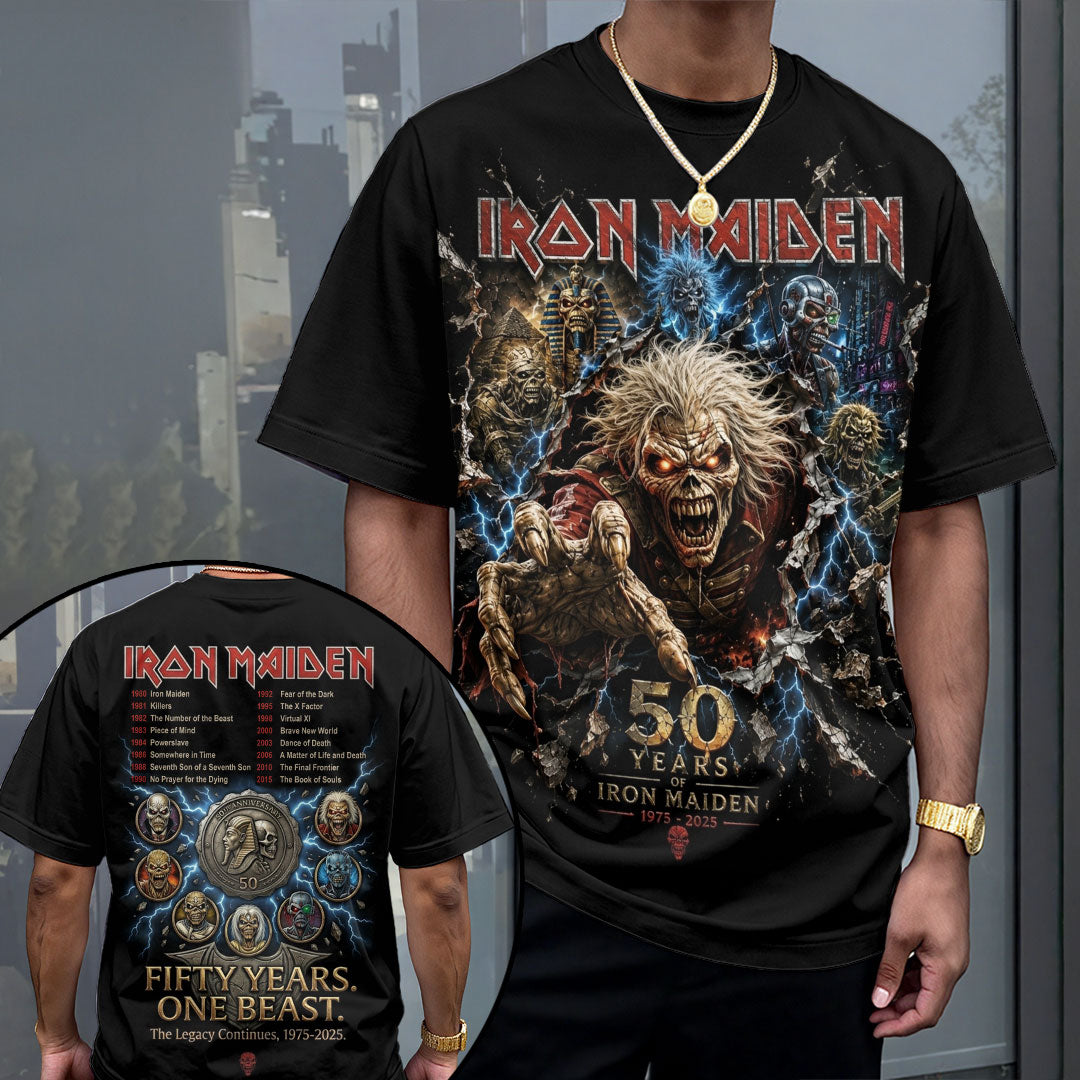 Iron Maiden 3D Apparel – TMTHU6144