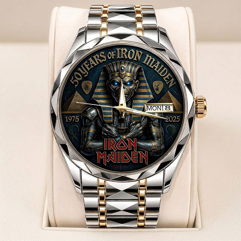 Iron Maiden 50 Years Alloy Luxury Quartz Watch – TANTN24685