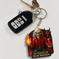 Iron Maiden 50 Years Custom Shape 2-sided Keychain – MAITM14185